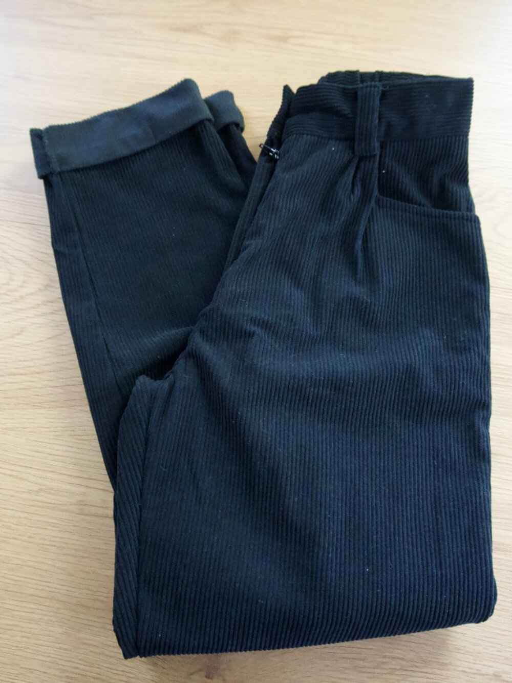Corduroy Black Pants
